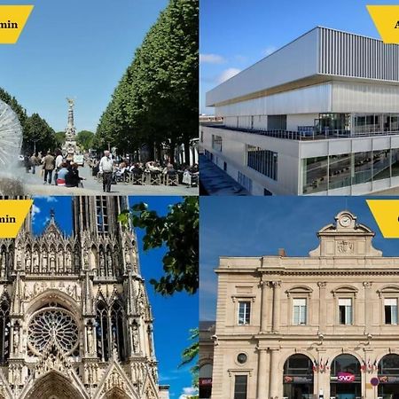 Ete Magnifique T2 Tout Equipe Proche Centre-Ville Reims Exterior foto