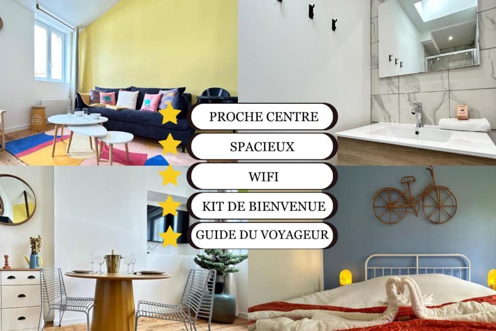 Ete Magnifique T2 Tout Equipe Proche Centre-Ville Reims Exterior foto